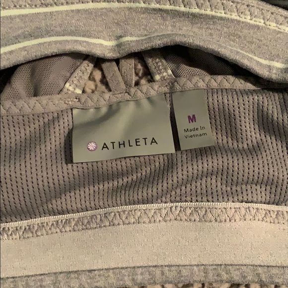 Athleta Striped Trancendence Sports Bra - Picture 5 of 11